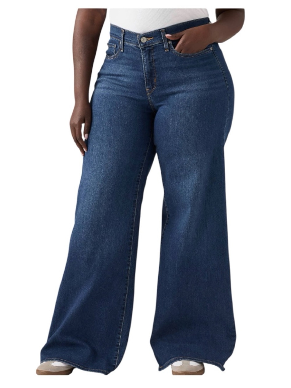 Levi’s 318 Shaping Wide Leg Jeans Inseam 26